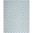 Safavieh Chatham 10' X 14' Wool Hand Tufted Rug in Blue / Ivory