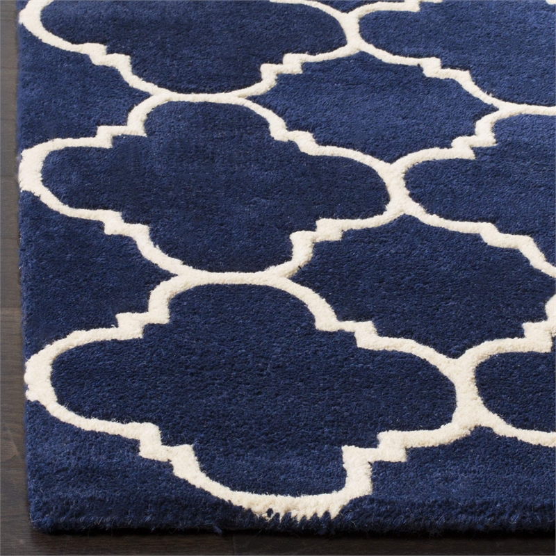 Safavieh Chatham Dark Blue Contemporary Rug - 6' x 9'