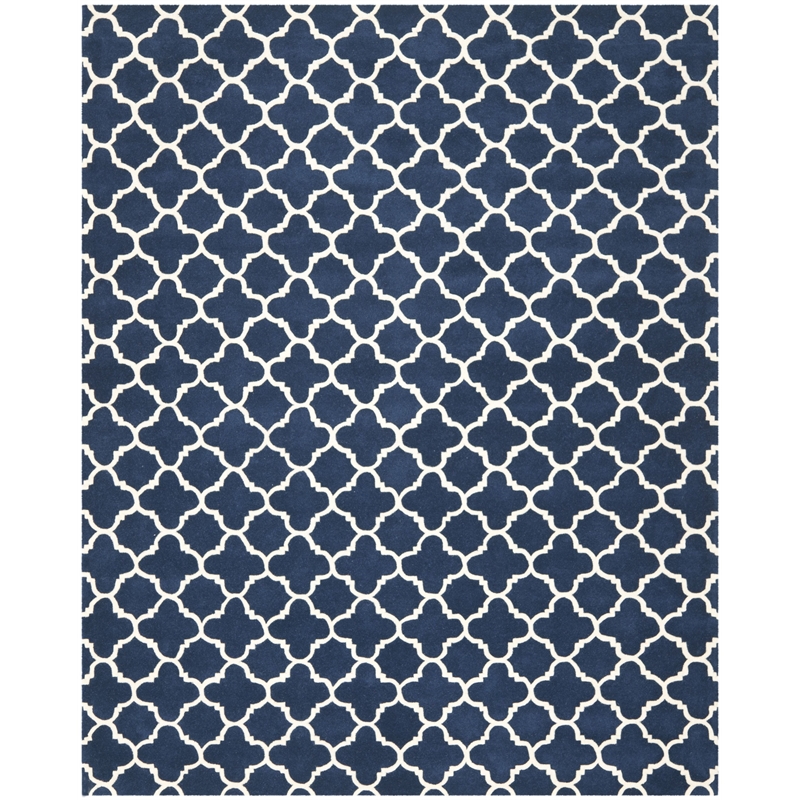 Safavieh Chatham Dark Blue Contemporary Rug - 10' x 14'