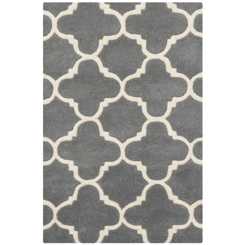Safavieh Chatham Dark Grey Contemporary Rug - 2' x 3'