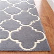 Safavieh Chatham Dark Grey Contemporary Rug - 8' x 10'