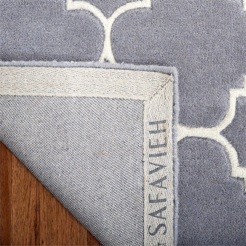 Safavieh Chatham Dark Grey Contemporary Rug - Square 8'9