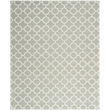 Safavieh Chatham 8' X 10' Wool Hand Tufted Rug in Gray / Ivory