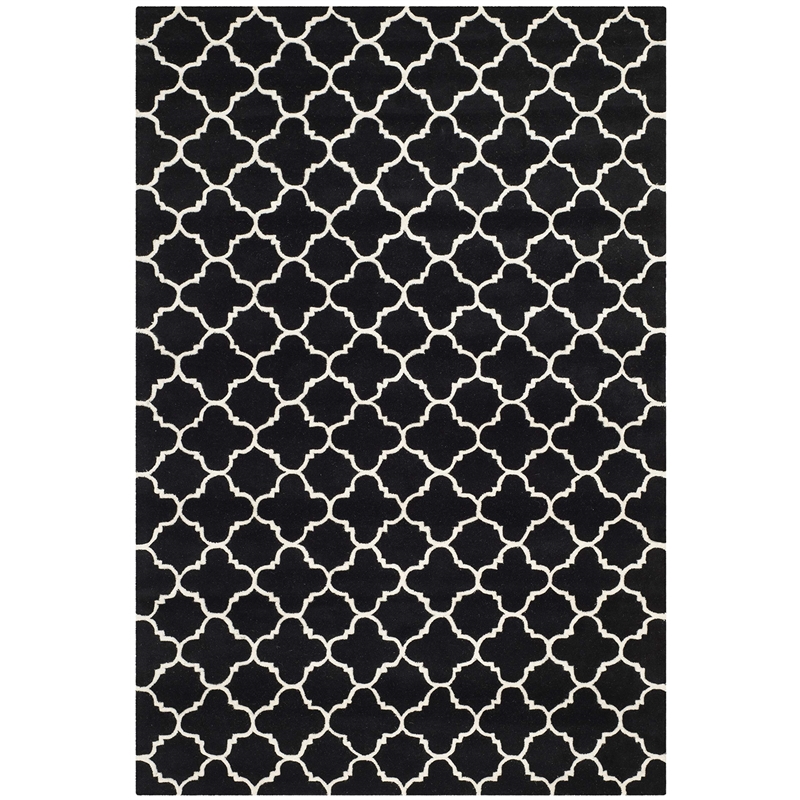 Safavieh Chatham Black Contemporary Rug - 6' x 9'