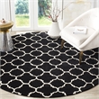 Safavieh Chatham Black Contemporary Rug - Round 7'