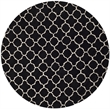 Safavieh Chatham Black Contemporary Rug - Round 7'