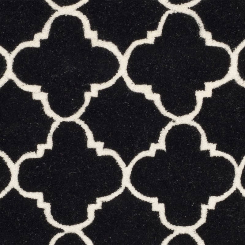 Safavieh Chatham Black Contemporary Rug - Square 7'