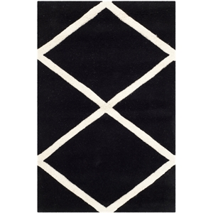 Safavieh Chatham Black Contemporary Rug - 2' x 3'