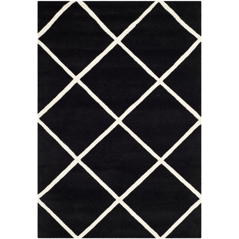 Safavieh Chatham Black Contemporary Rug - 4' x 6'