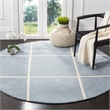 Safavieh Chatham Black Contemporary Rug - Round 7'
