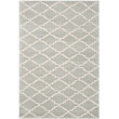 Safavieh Chatham 4' X 6' Wool Hand Tufted Rug in Light Blue / Ivory