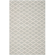 Safavieh Chatham 6' X 9' Wool Hand Tufted Rug in Light Blue / Ivory