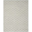 Safavieh Chatham 8' X 10' Wool Hand Tufted Rug in Light Blue / Ivory