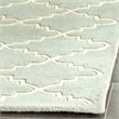 Safavieh Chatham 9' X 12' Wool Hand Tufted Rug in Light Blue / Ivory