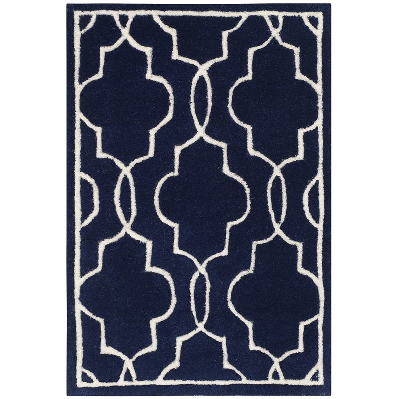 Safavieh Chatham Dark Blue Contemporary Rug - 2' x 3'