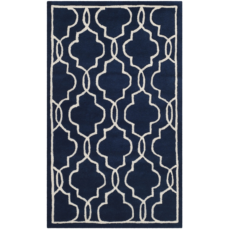 Safavieh Chatham Dark Blue Contemporary Rug - 3' x 5'