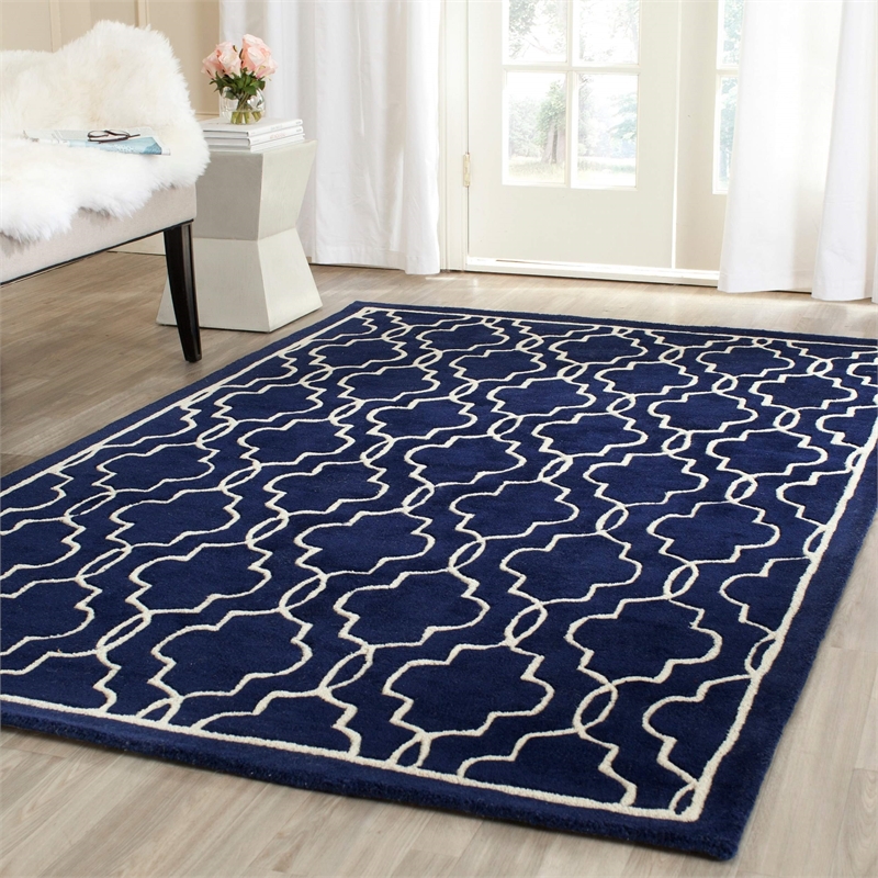 Safavieh Chatham Dark Blue Contemporary Rug - 8'9