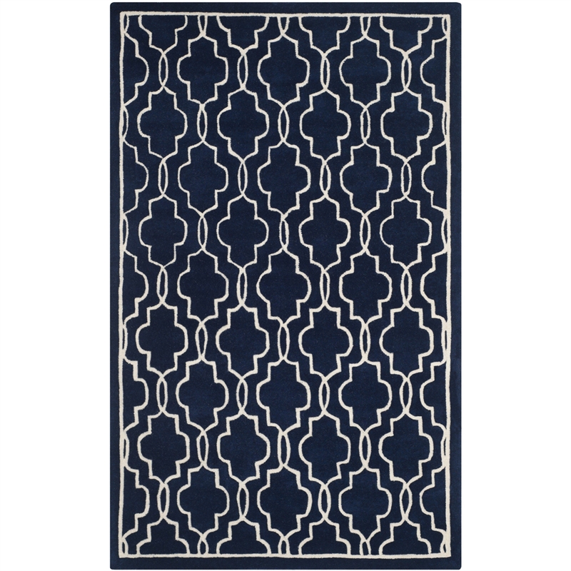 Safavieh Chatham Dark Blue Contemporary Rug - 8'9