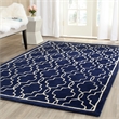 Safavieh Chatham Dark Blue Contemporary Rug - Runner 2'3
