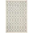 Safavieh Chatham 5' X 8' Wool Hand Tufted Rug in Gray / Ivory