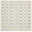 Safavieh Chatham 5' X 5' Square Wool Hand Tufted Rug in Gray / Ivory