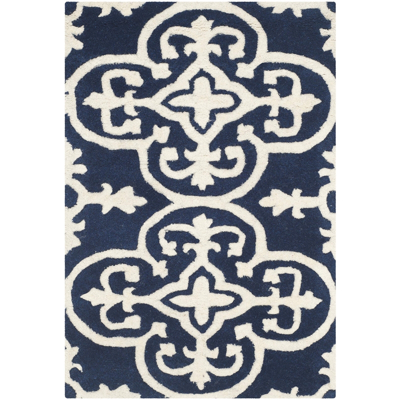 Safavieh Chatham Dark Blue Contemporary Rug - 2' x 3'