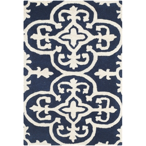 Safavieh Chatham Dark Blue Contemporary Rug - 2' x 3'