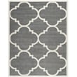 Safavieh Chatham 8' X 10' Wool Hand Tufted Rug In Dark Gray And Ivory