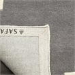 Safavieh Chatham 4' X 4' Square Wool Hand Tufted Rug In Dark Gray And Ivory