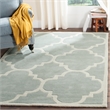 Safavieh Chatham 2' X 3' Wool Hand Tufted Rug in Gray / Ivory