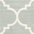 Safavieh Chatham 8' X 10' Wool Hand Tufted Rug in Gray / Ivory