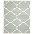 Safavieh Chatham 10' X 14' Wool Hand Tufted Rug in Gray / Ivory