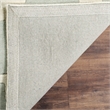 Safavieh Chatham 5' X 5' Square Wool Hand Tufted Rug in Gray / Ivory