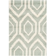 Safavieh Chatham 2' X 3' Wool Hand Tufted Rug in Gray / Ivory