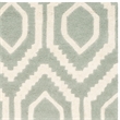 Safavieh Chatham 2' X 3' Wool Hand Tufted Rug in Gray / Ivory