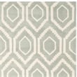 Safavieh Chatham 5' X 8' Wool Hand Tufted Rug in Gray / Ivory