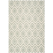 Safavieh Chatham 6' X 9' Wool Hand Tufted Rug in Gray / Ivory