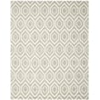 Safavieh Chatham 11' X 15' Wool Hand Tufted Rug in Gray / Ivory