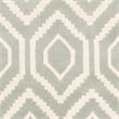 Safavieh Chatham 7' X 7' Round Wool Hand Tufted Rug in Gray / Ivory
