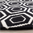 Safavieh Chatham Black Contemporary Rug - Round 7'