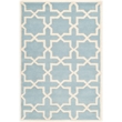 Safavieh Chatham 4' X 6' Wool Hand Tufted Rug in Blue / Ivory