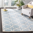 Safavieh Chatham 4' X 6' Wool Hand Tufted Rug in Blue / Ivory