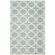 Safavieh Chatham 6' X 9' Wool Hand Tufted Rug in Blue / Ivory
