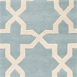 Safavieh Chatham 10' X 14' Wool Hand Tufted Rug in Blue / Ivory