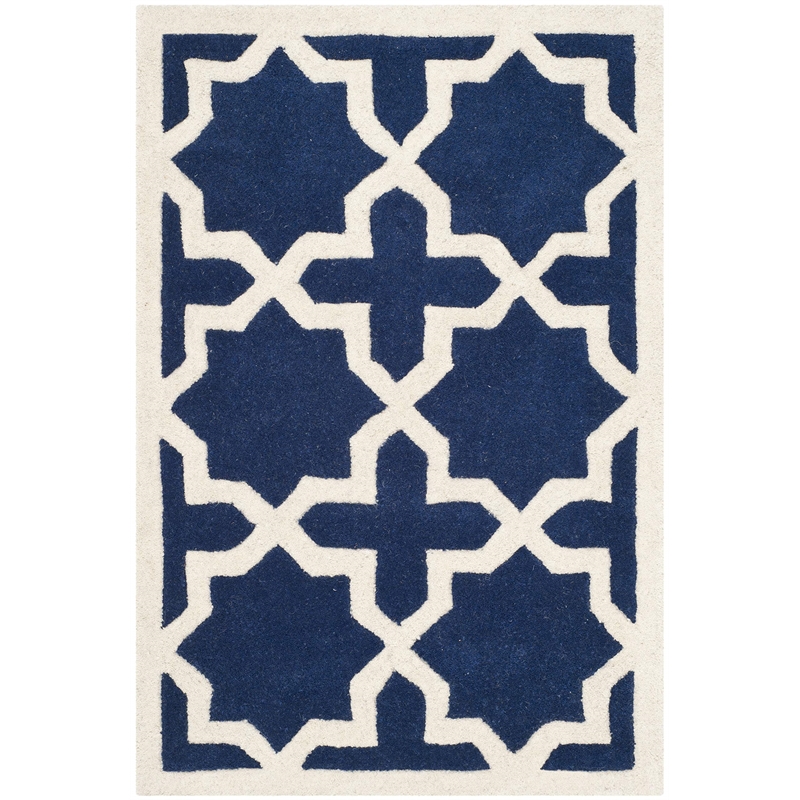 Safavieh Chatham Dark Blue Contemporary Rug - 3' x 5'