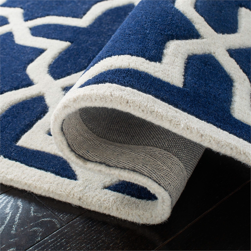 Safavieh Chatham Dark Blue Contemporary Rug - 5' x 8'