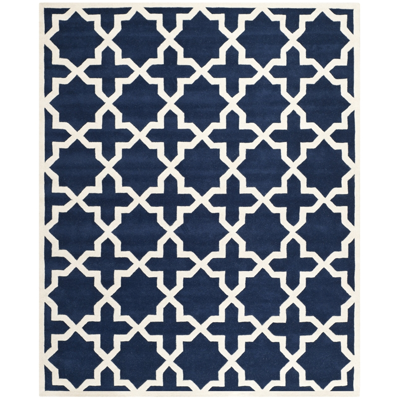 Safavieh Chatham Dark Blue Contemporary Rug - 8' x 10'