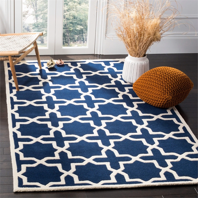 Safavieh Chatham Dark Blue Contemporary Rug - 8'9