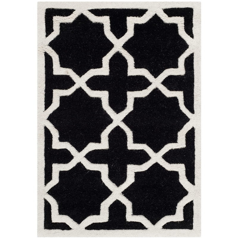 Safavieh Chatham Black Contemporary Rug - 2' x 3'