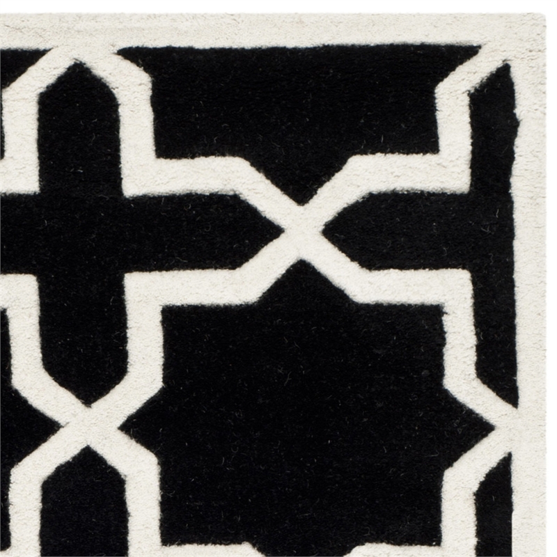 Safavieh Chatham Black Contemporary Rug - 4' x 6'